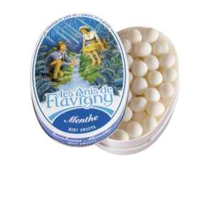 Boîte ovale - Bonbons Menthe 50g