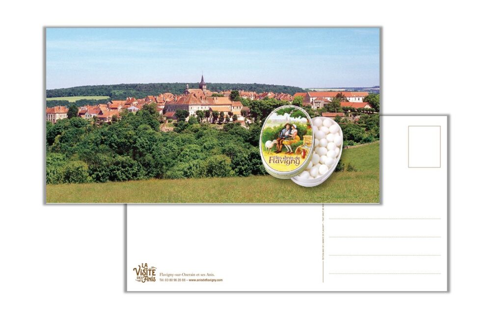 Carte postale Anis panoramique