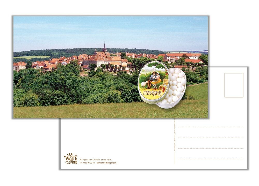 Carte postale Anis panoramique