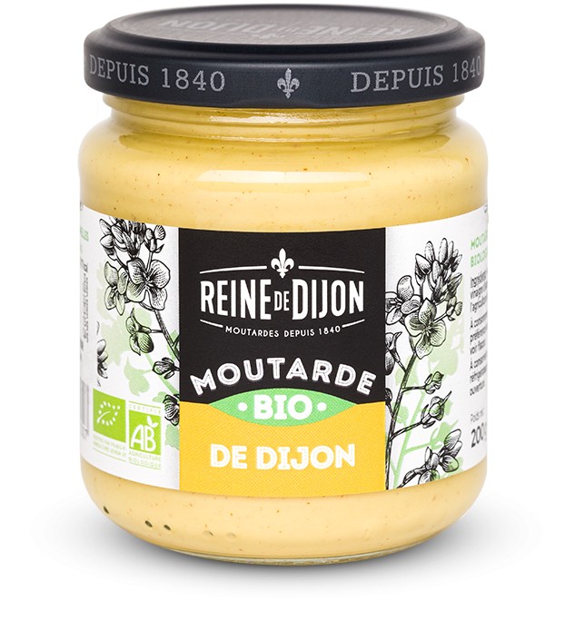 Moutarde de Dijon BIO - 200g Reine de Dijon