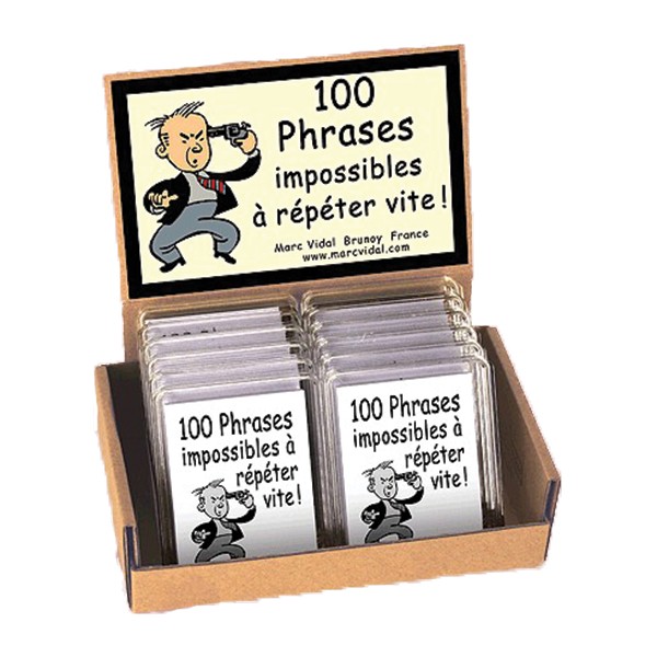 100 Phrases Impossible à répéter vite