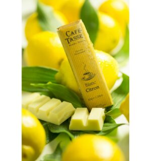 Barre chocolat blanc citron 45g